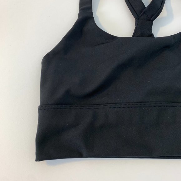 NWOT NATORI Black Impulse Racerback Sports Bra - Picture 9 of 13